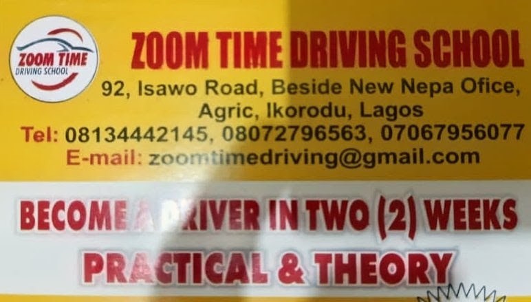 Zoomtime Driving School Logo